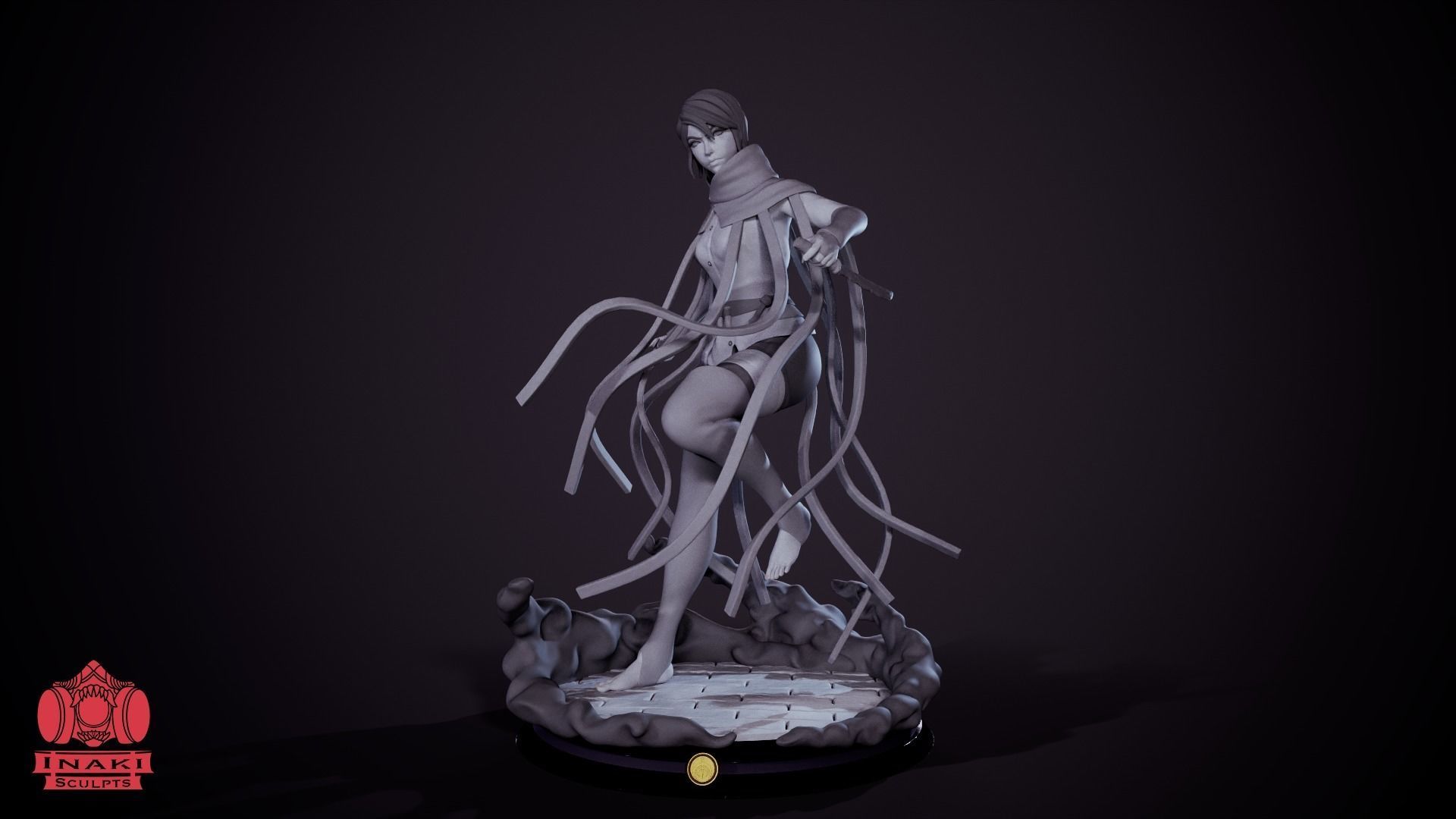 Vin - Mistborn 3D print model_4