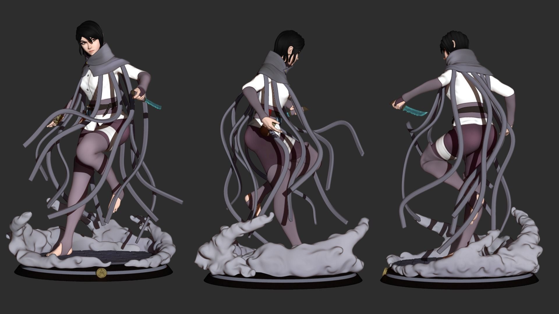 Vin - Mistborn 3D print model_5