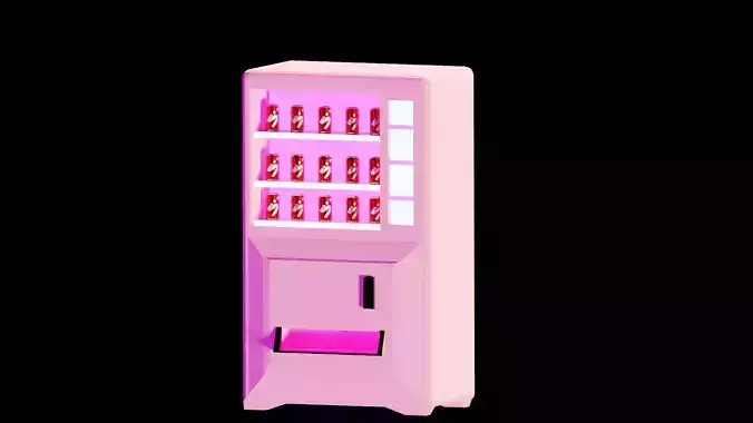Vending Machine Free 3D model