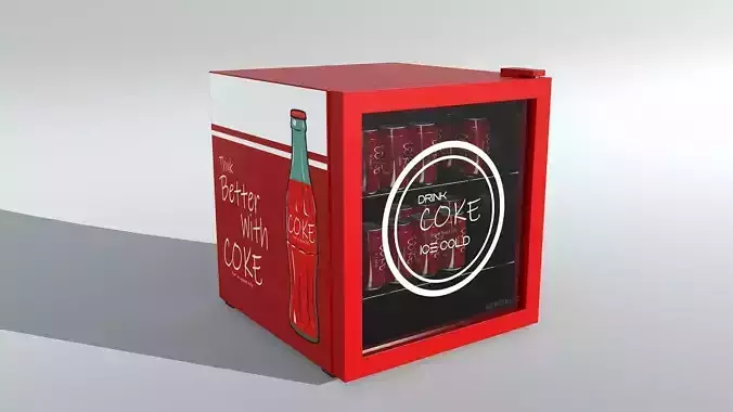 Mini Cooler PBR Game Ready