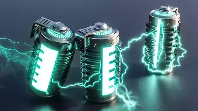 SCIFI Lightning Granade 3D model