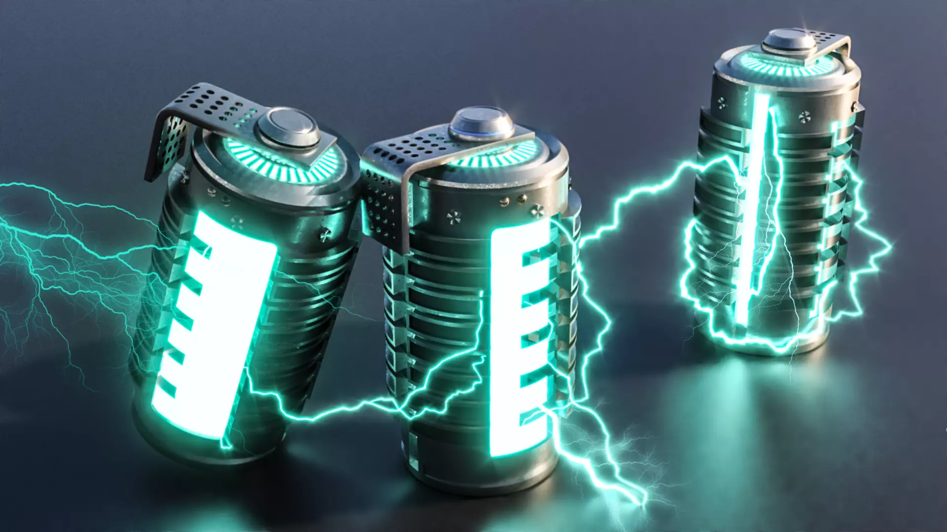 SCIFI Lightning Granade 3D model_0