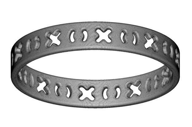 Fabulous Fancy Bangle 3D print model_3