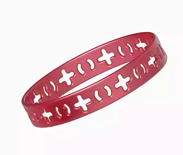 Spectacular Fancy Bangle 3D print model