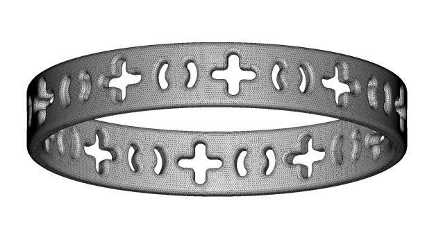 Spectacular Fancy Bangle 3D print model_3