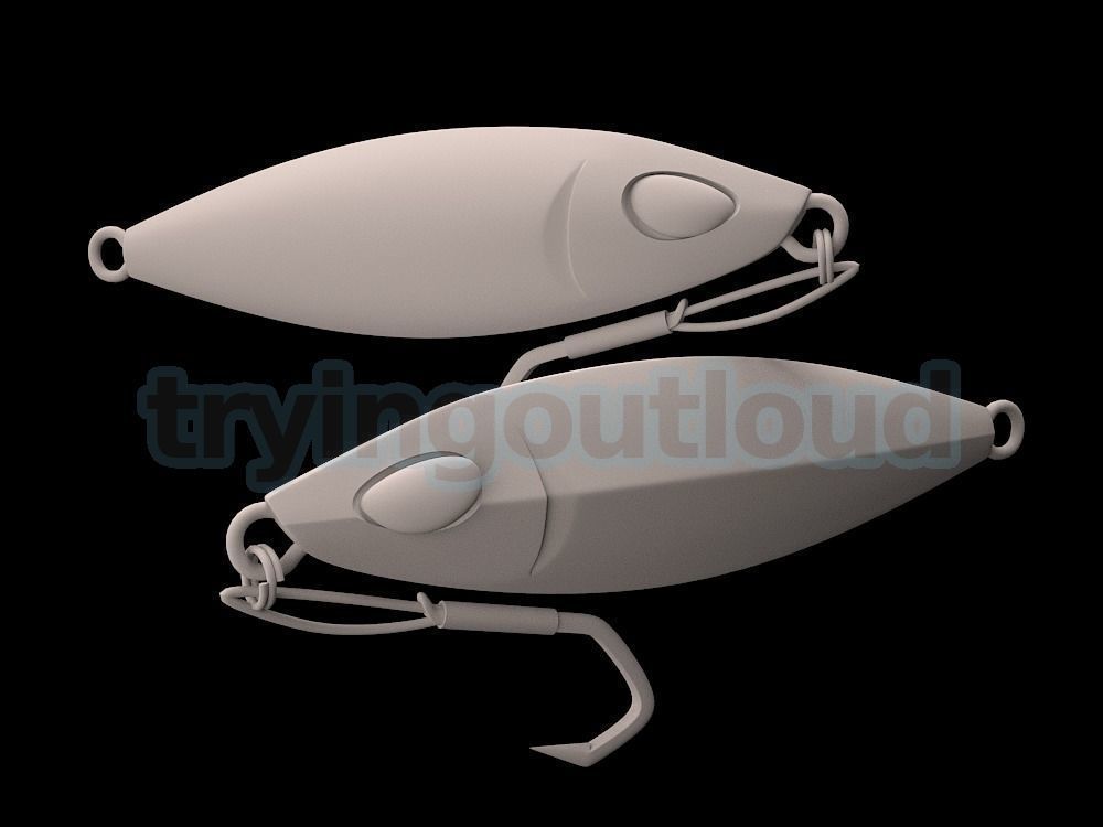 120-150-200 Gr Famous Koika Model Metal Jig Mold 3D 3D print model_6