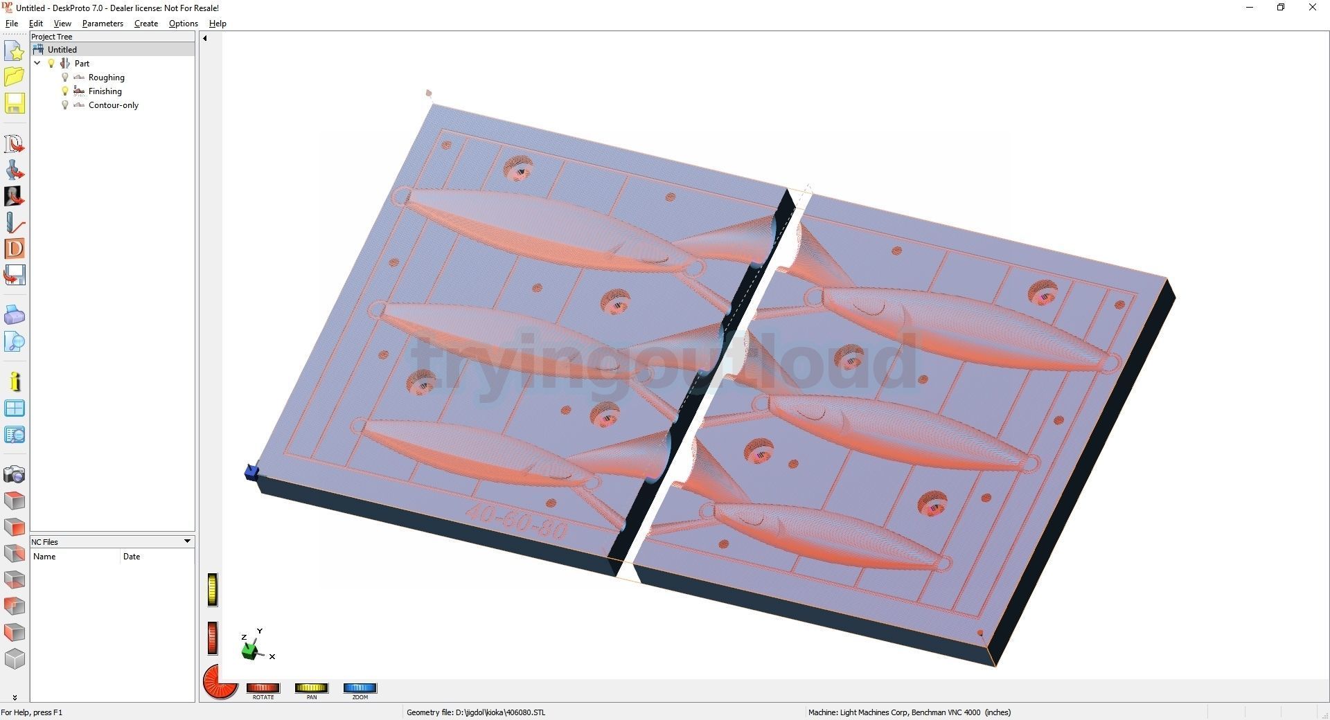 120-150-200 Gr Famous Koika Model Metal Jig Mold 3D 3D print model_2
