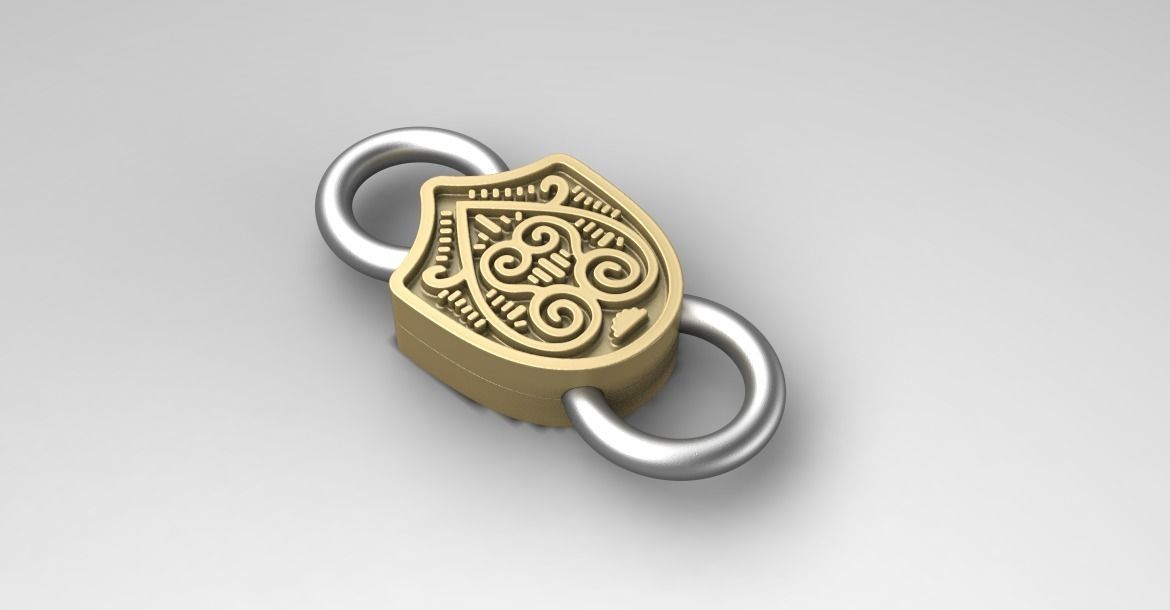 CHAIN 24 TWO PARTS 3D print model_11