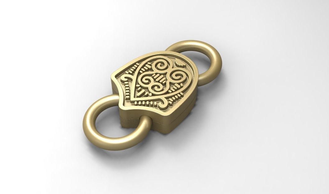 CHAIN 24 TWO PARTS 3D print model_8