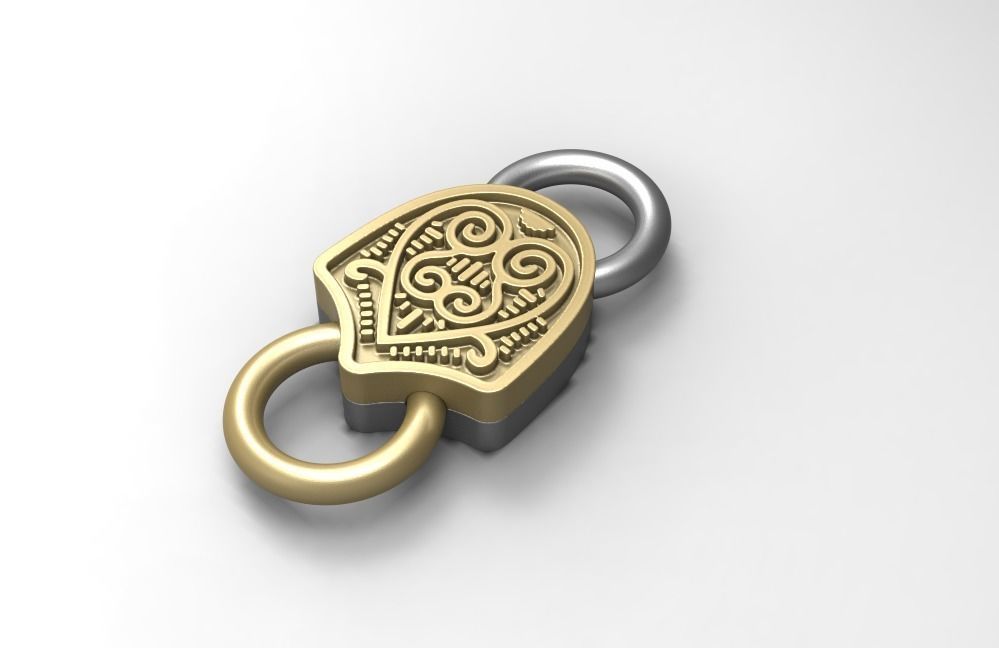 CHAIN 24 TWO PARTS 3D print model_3