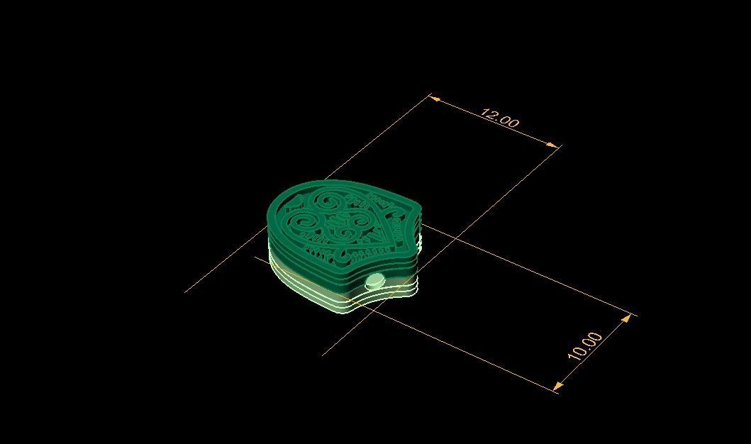 CHAIN 24 TWO PARTS 3D print model_5