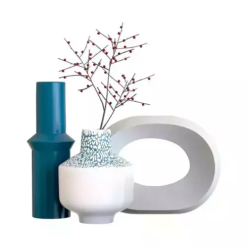 Crate and Barrel Alura Percy and Danice Vases