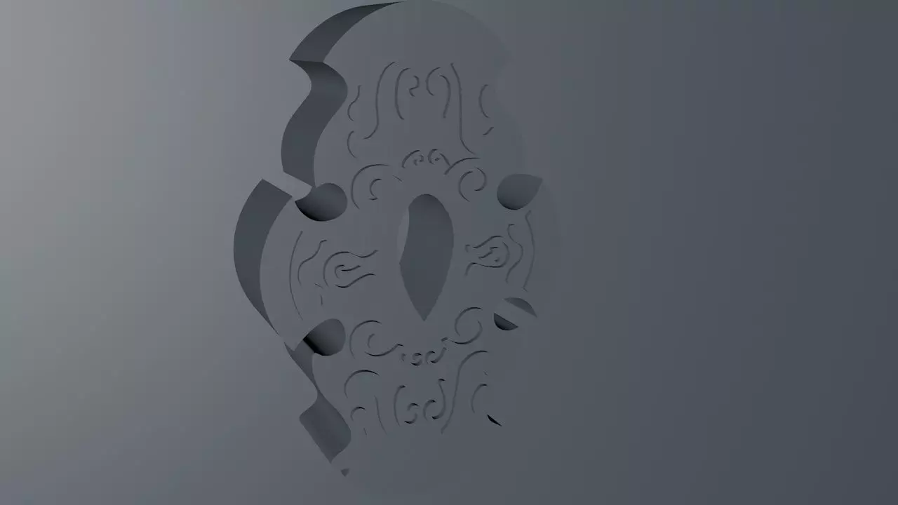 Katana Dragon Ryu Hayabusa Ninja Gaiden 3D print model_0