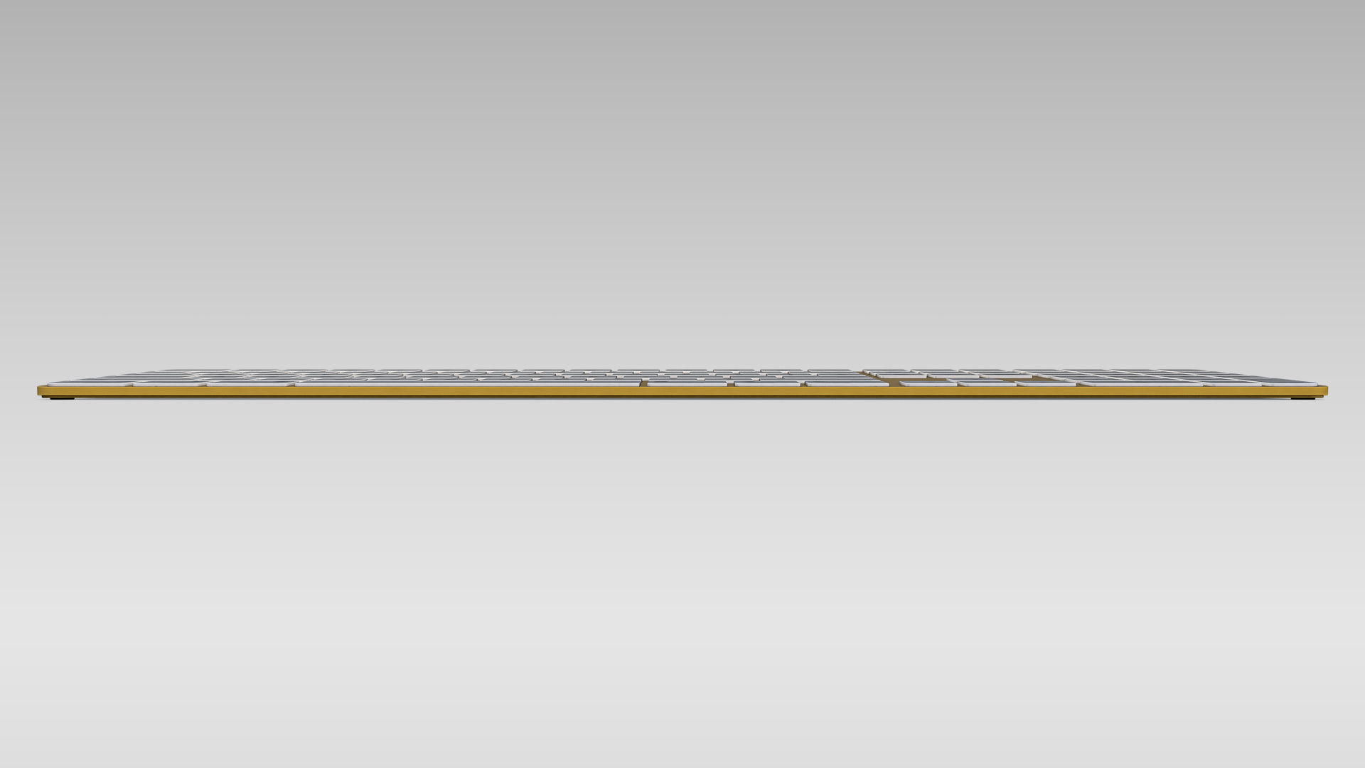 Magic Keyboard Low-poly 3D model_3