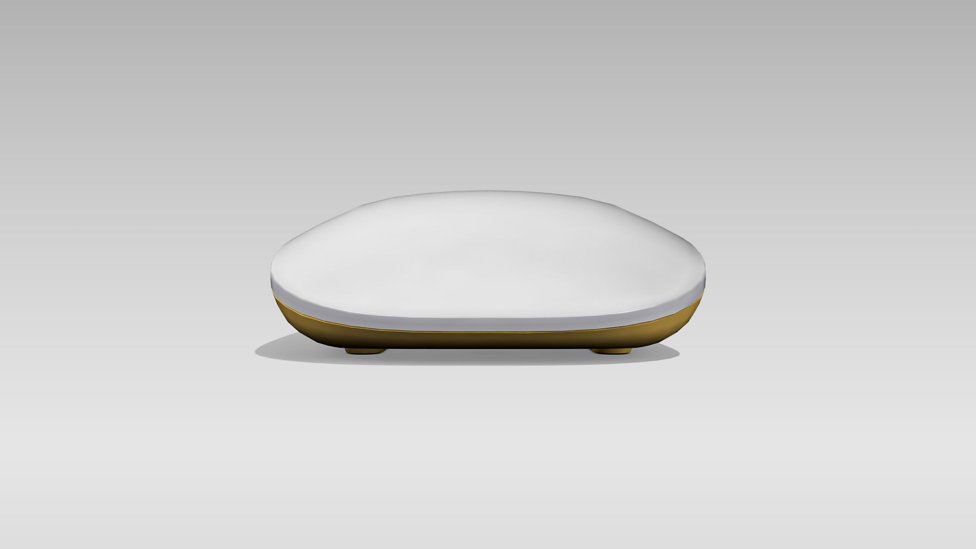 Magic Mouse Low-poly 3D model_3
