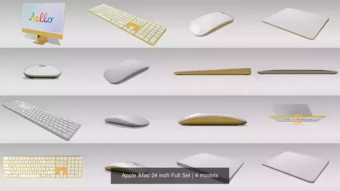 Apple iMac 24 inch Full Set