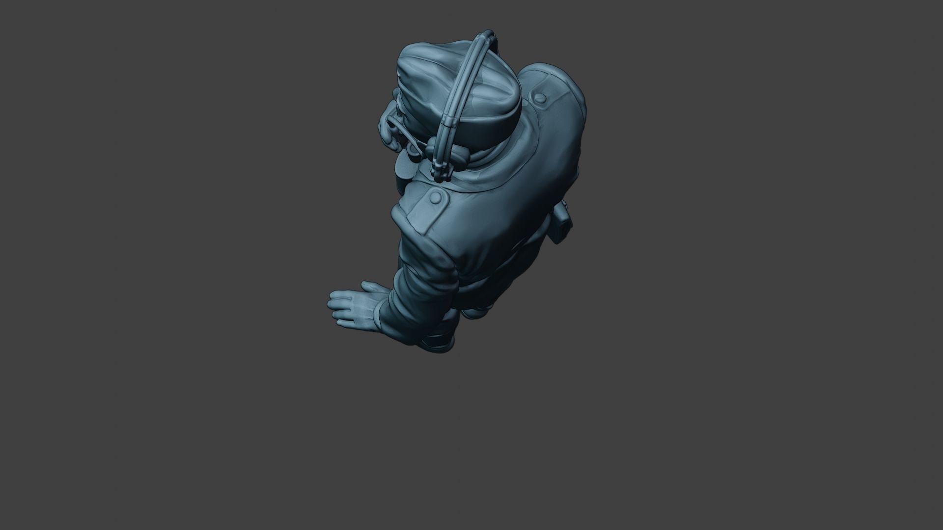 German Tank Crew unit ww2 Radio GTC1 3D print model_16