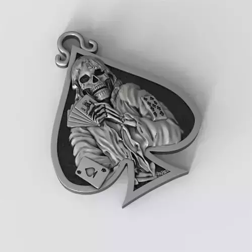 Spade Pendant