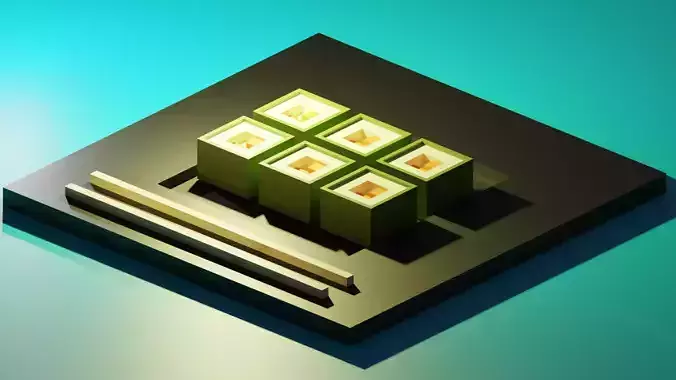 Sushi 3D model plate with chopsticks