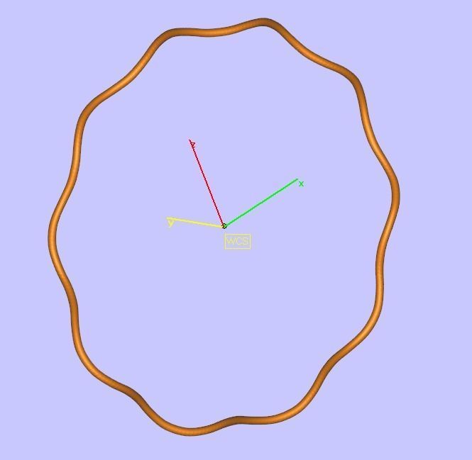 Cuban Chain Ring light 2 ver 3D print model_6