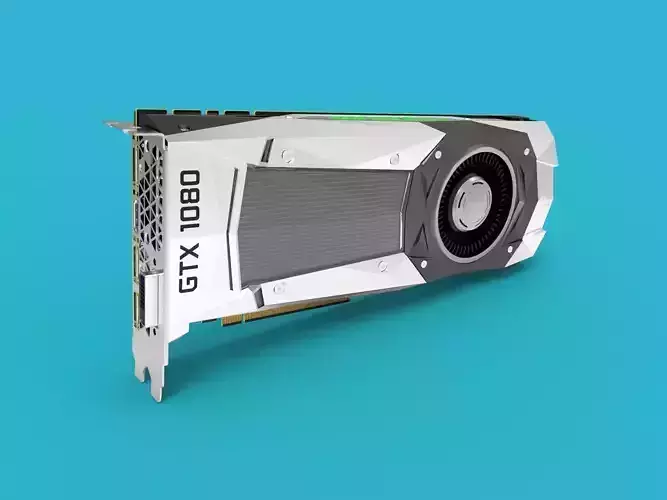 PG413 SKU 0 3D Model Graphic Card 3D model