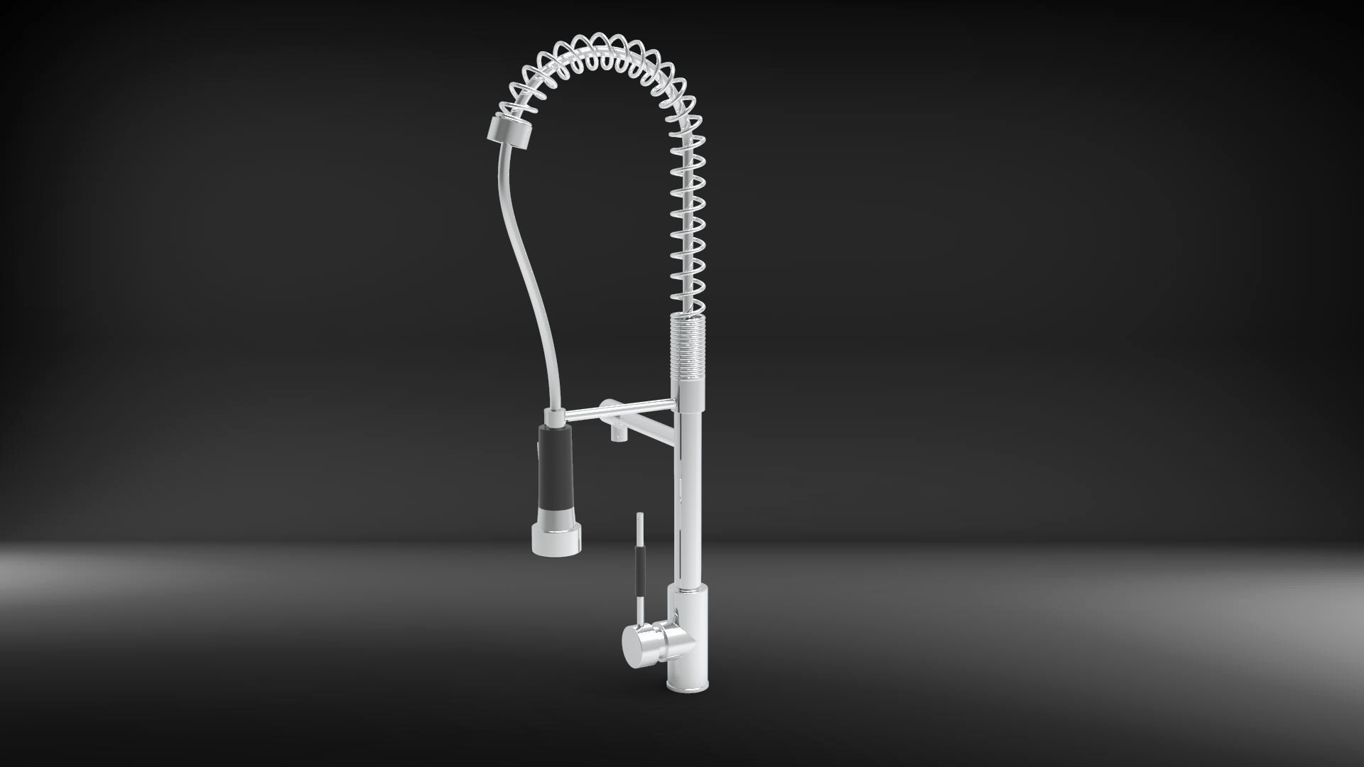Kitchen Tap 3D model_1