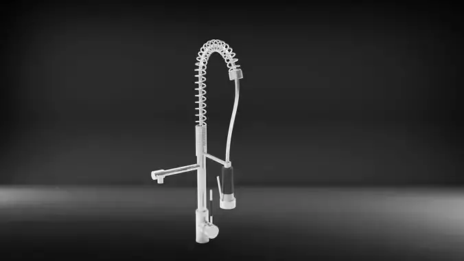 Kitchen Tap 3D model Kitchen Tap 3D model