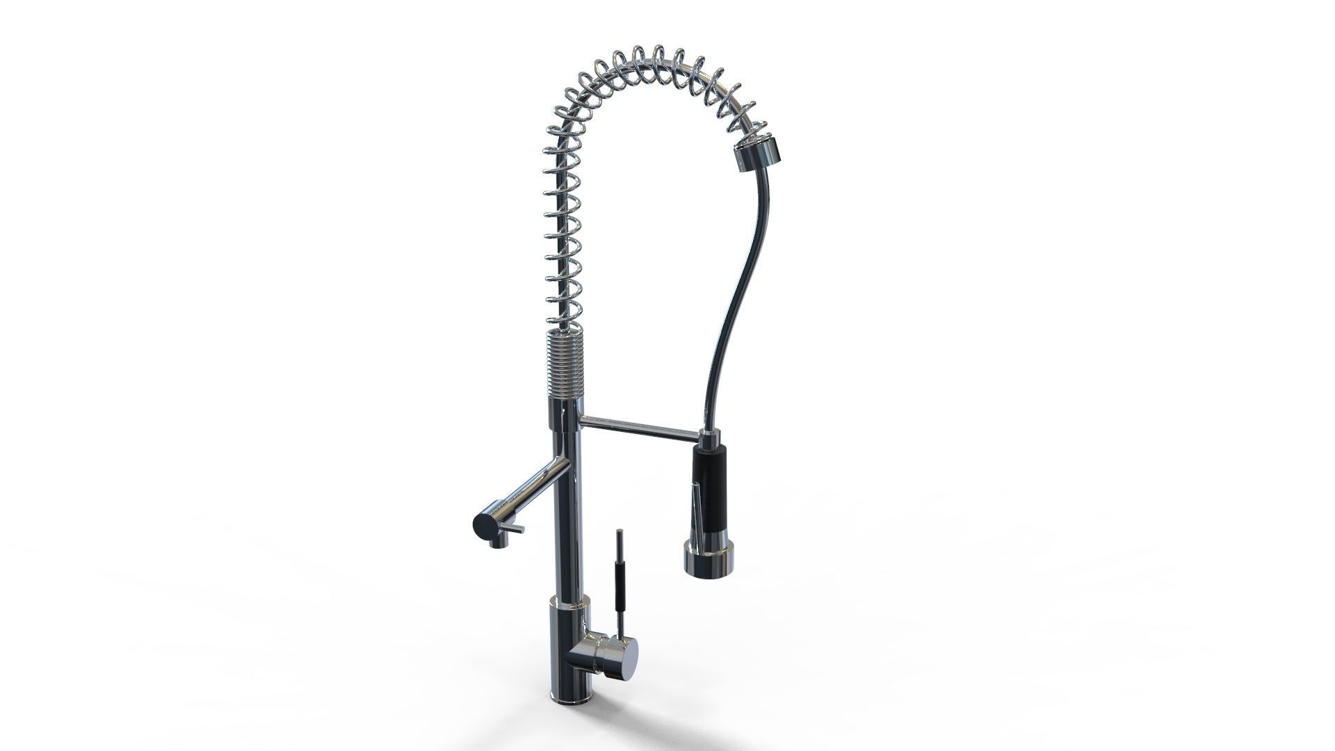 Kitchen Tap 3D model_8