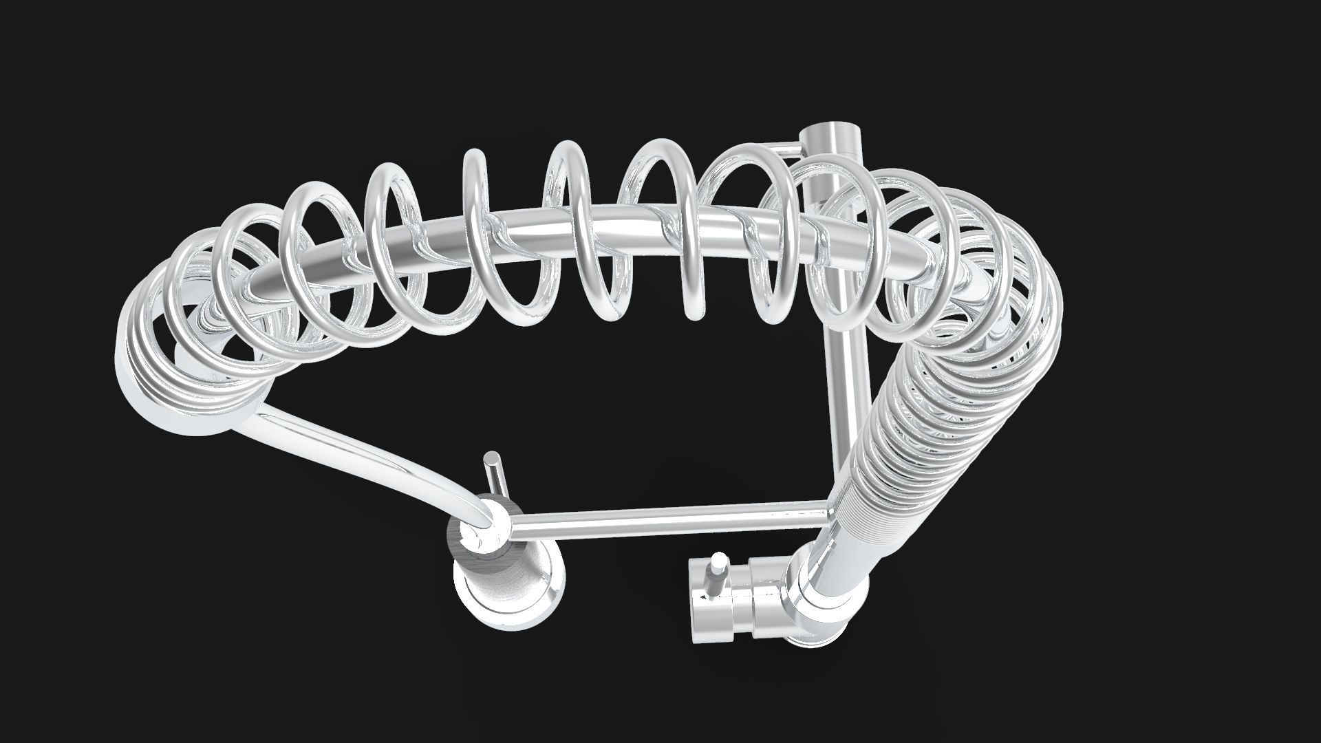 Kitchen Tap 3D model_3