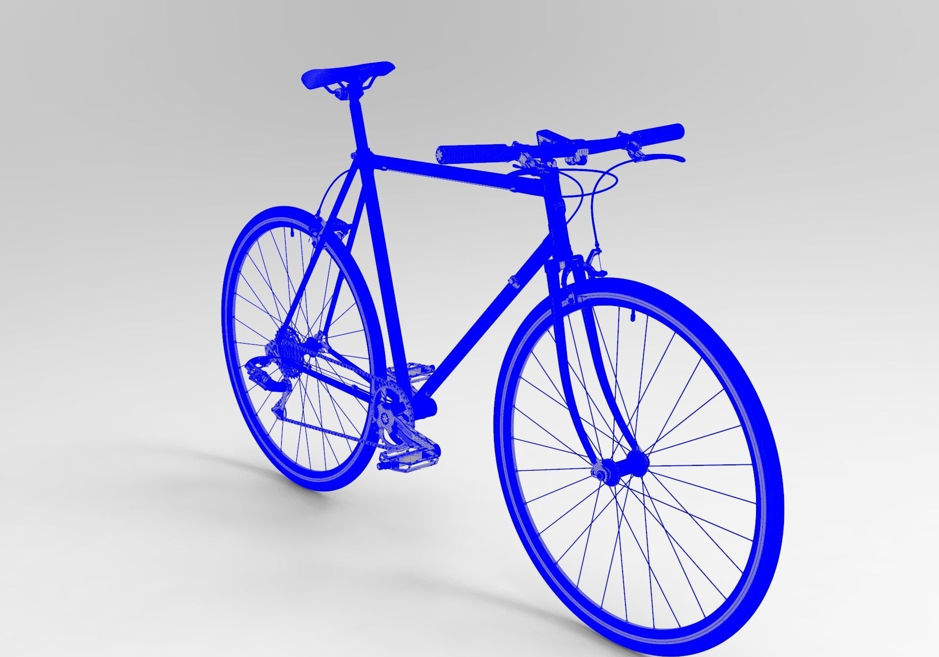 Bicycle - Bike 3D model_9