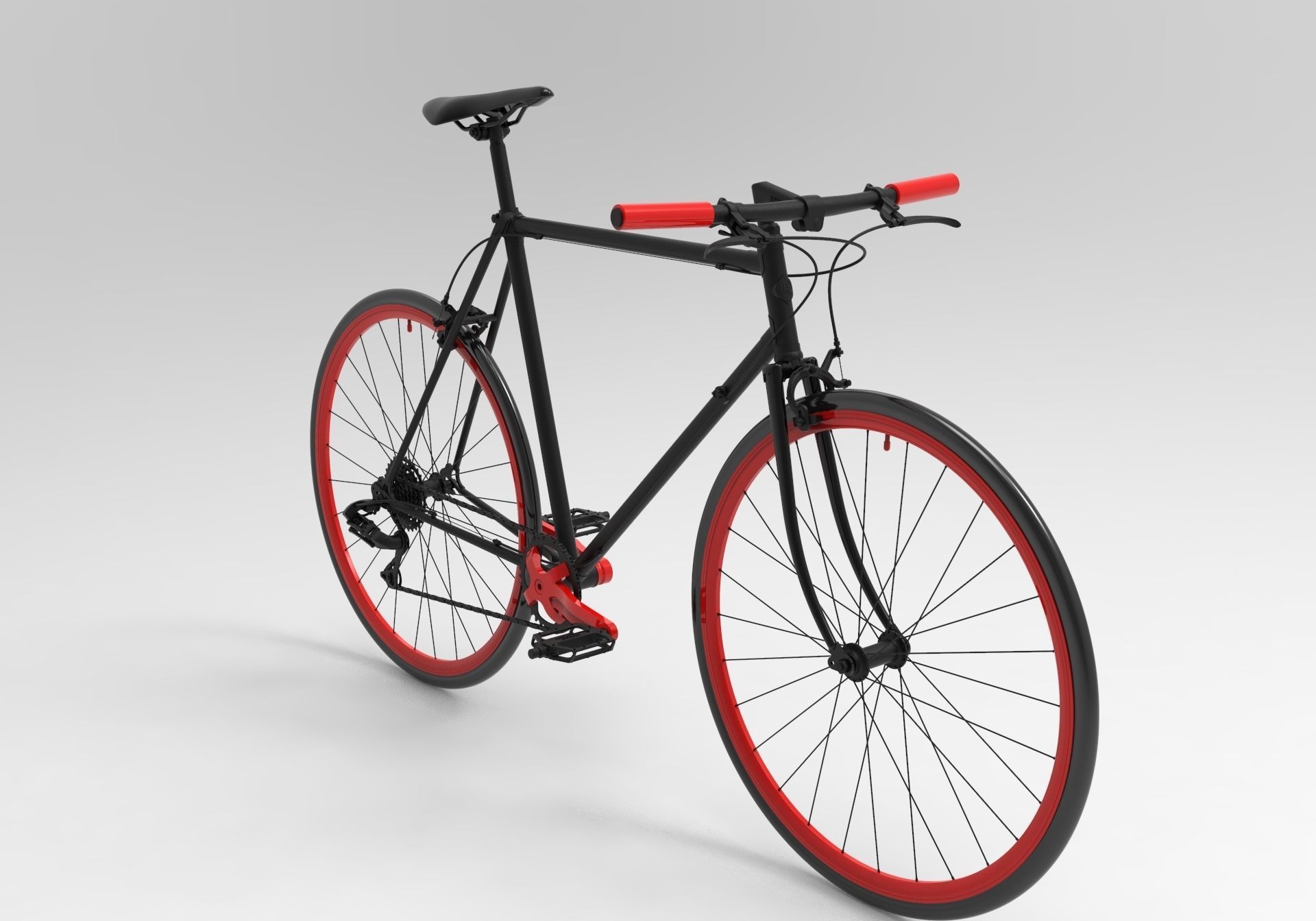 Bicycle - Bike 3D model_8
