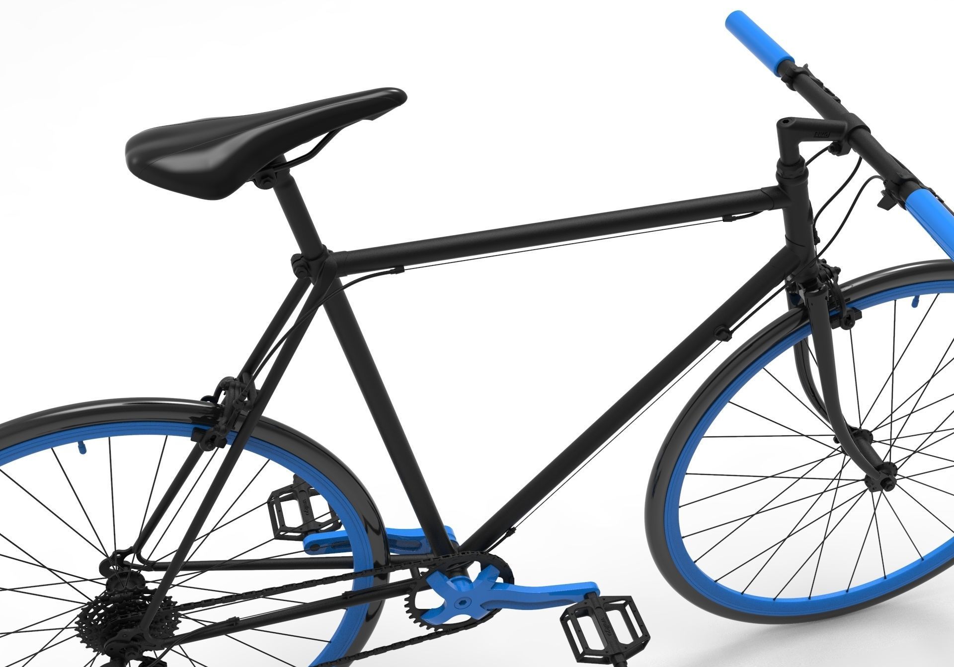 Bicycle - Bike 3D model_7