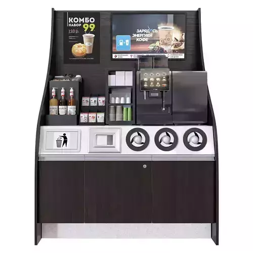 Franke coffe shop 2 3D model