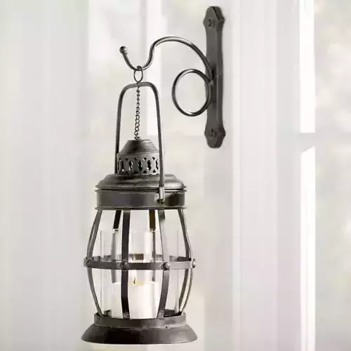 Gala Light Tall Iron Wall Sconce