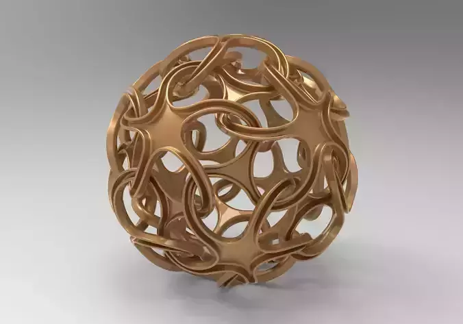 Abstract Ball - Lowpoly