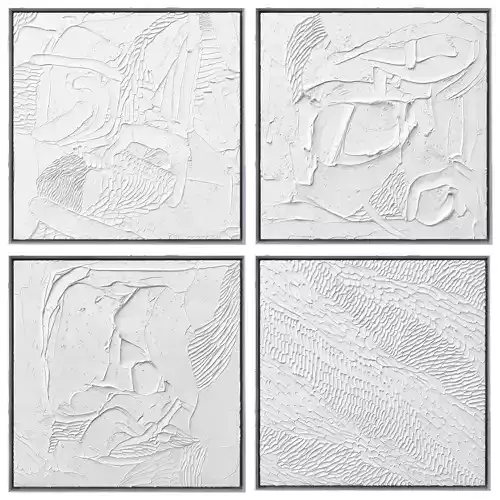 Plaster Painting 2 3D model