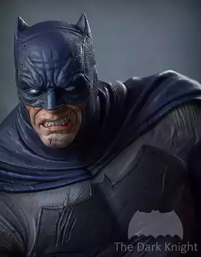 Batman on the Bat Signal Collectible  3D print model