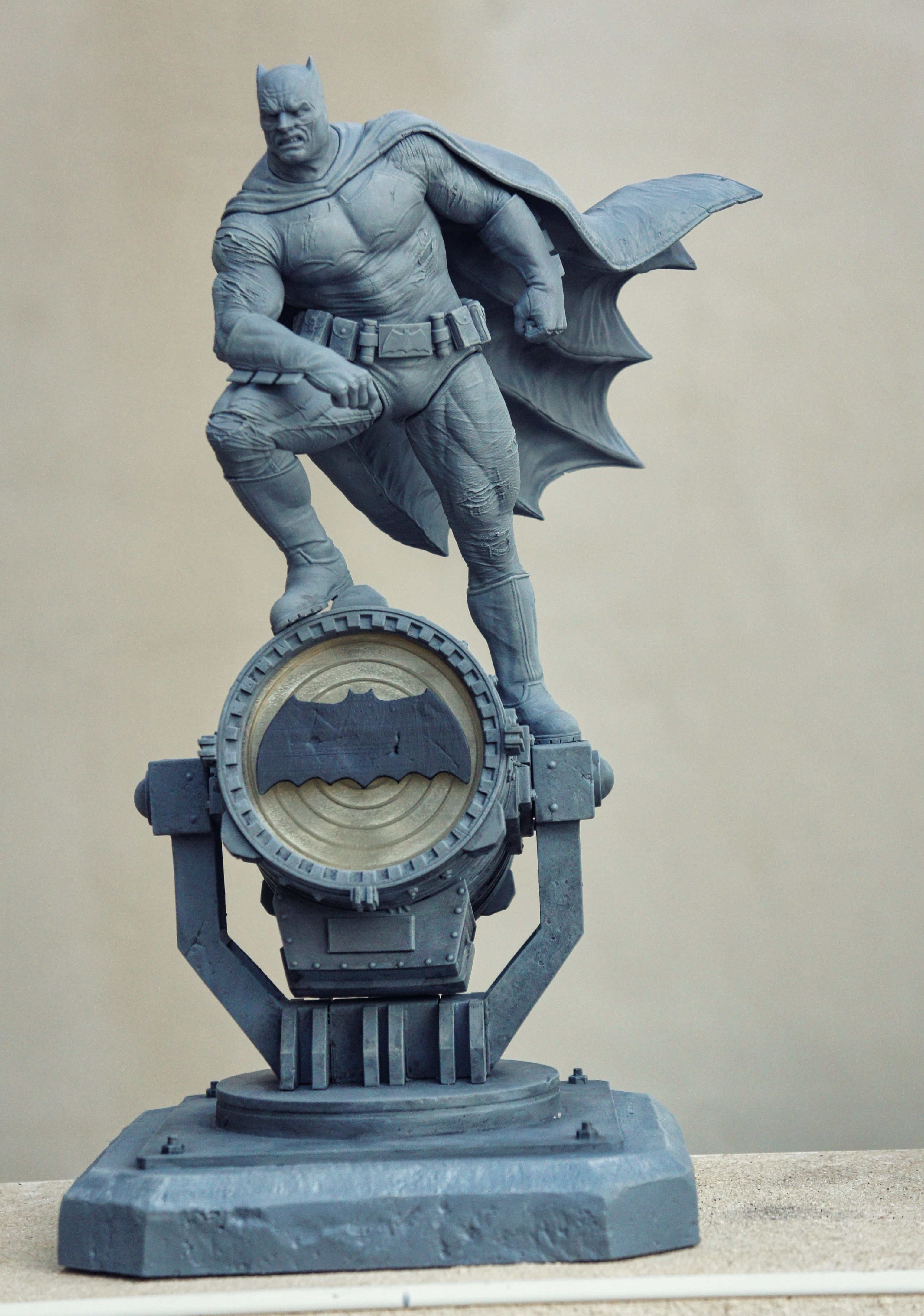 Batman on the Bat Signal Collectible  3D print model_2