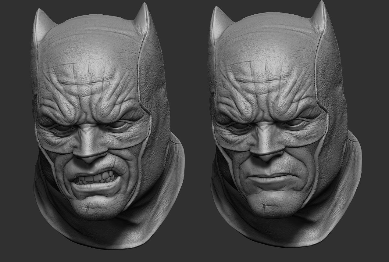Batman on the Bat Signal Collectible  3D print model_11