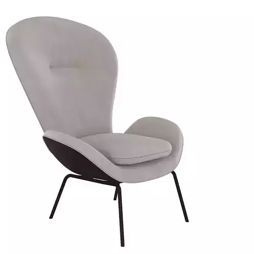 Rolf benz chairs 3d model