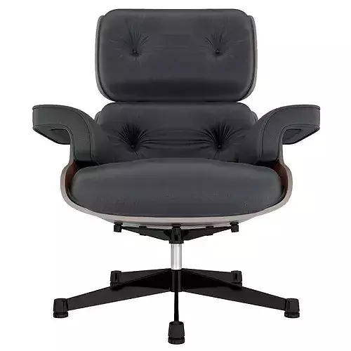 Vitra Lounge Chair 3d model Low-poly 3D model 4