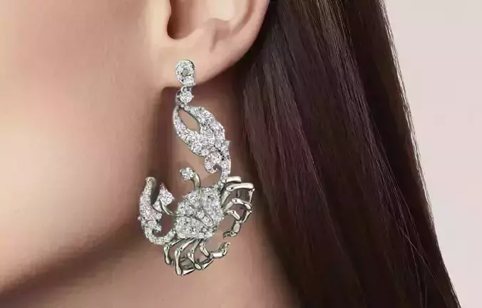 Crab Earring
