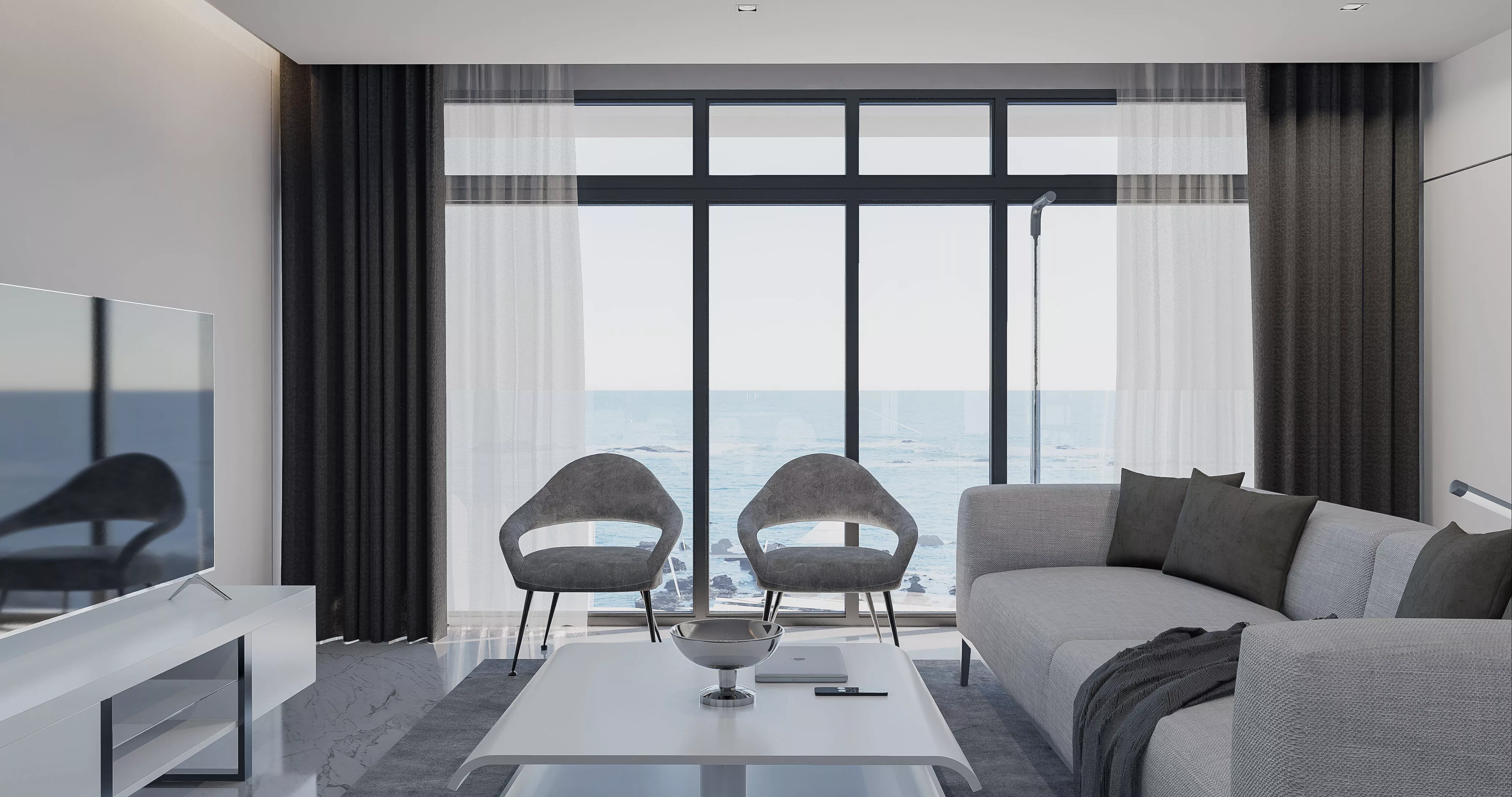 Modern living - B1 3D model