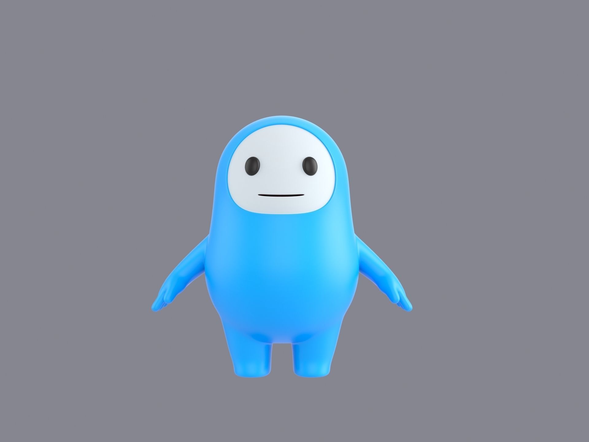Mascot 015 3D model_1