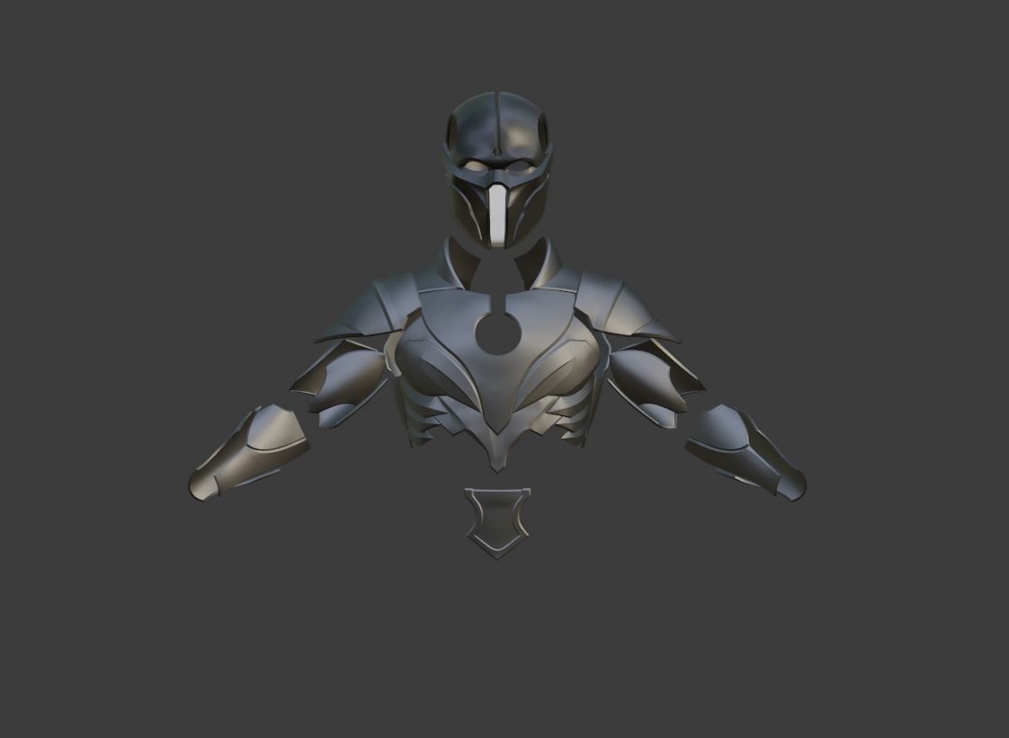 Noob Saibot armor set from Mortal Kombat 11 - Fatal Instrument 3D print model_5