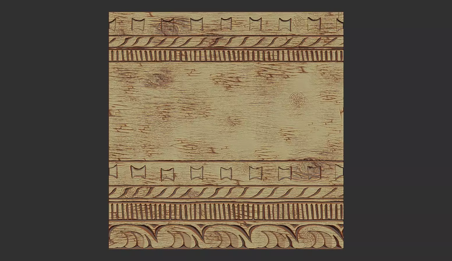 Hand Carved Style Cabinet Door Cnc Carving 3D print model