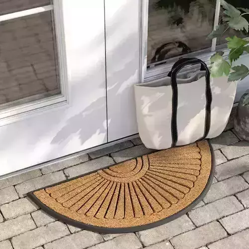Alston Inlaid Sunray Outdoor Door Mat