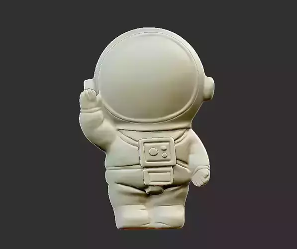 astronaut figurine of