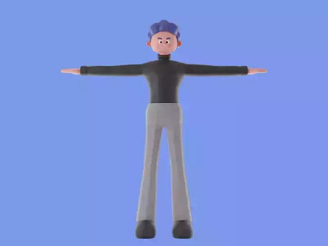 Character Casual Man cartoon