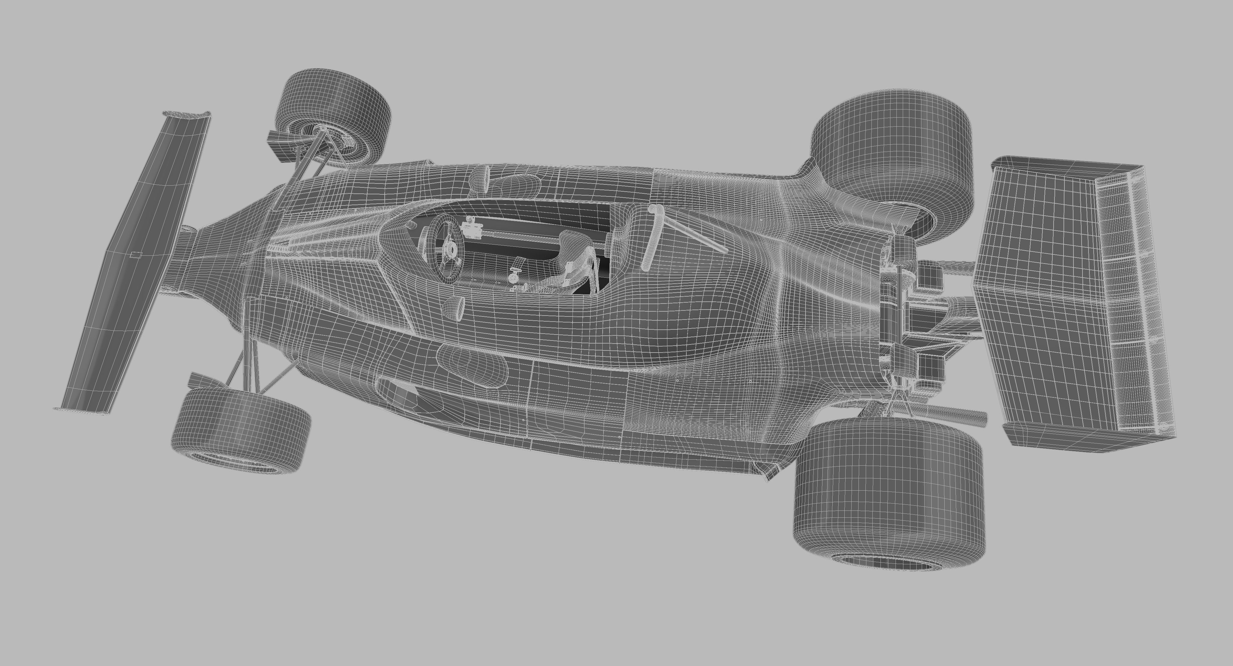 1976 Ferrari 312T 3D model_3
